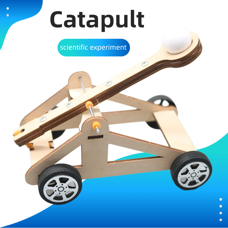 Science Project Physics - Mainan Katapel DIY Kit Percobaan Sains