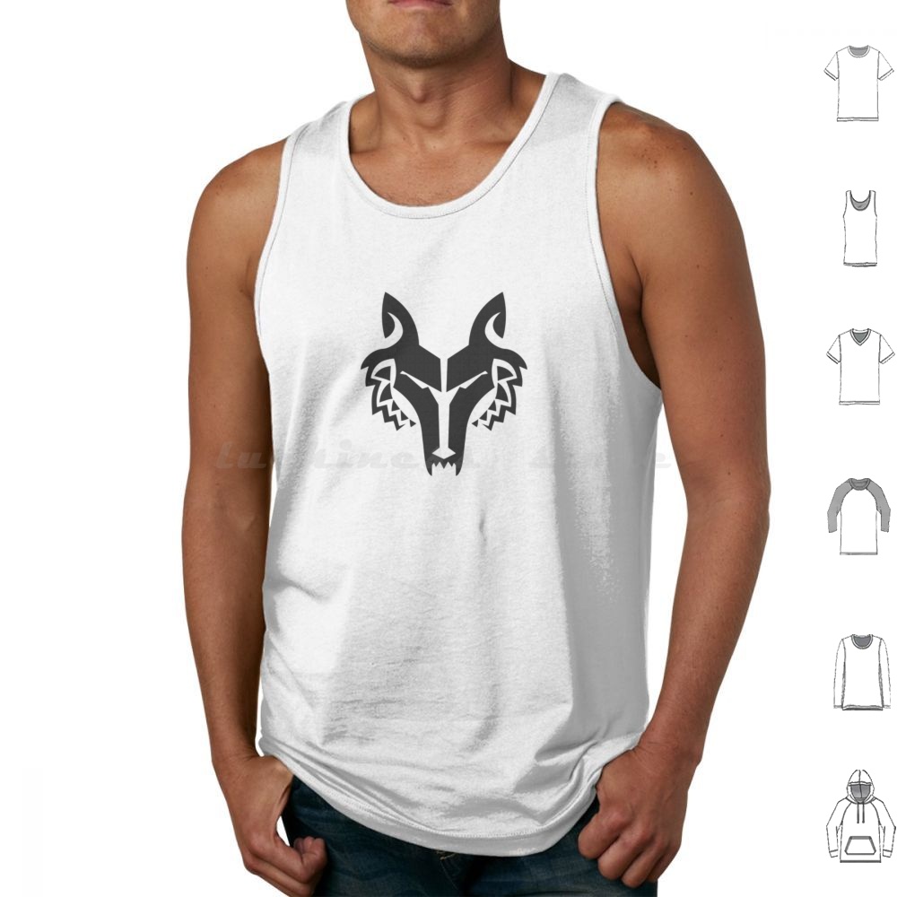 Science And Hobby - Wolf Pack Tank Top Print Cotton