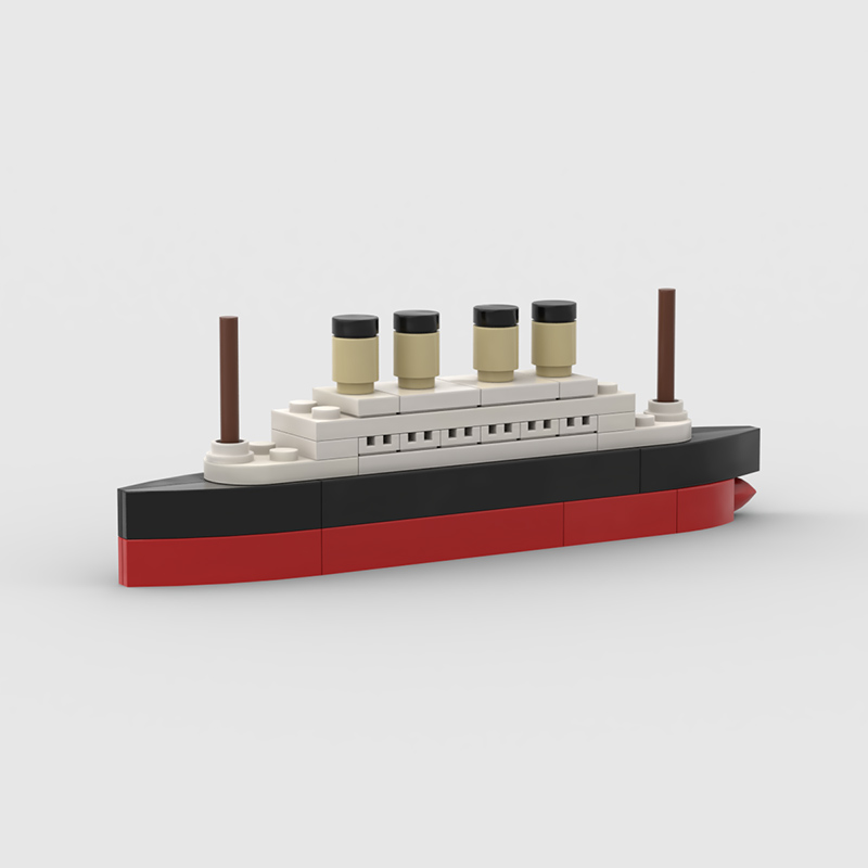 Science Olympiad - Titanic Cruise Model kapal bangunan MOC