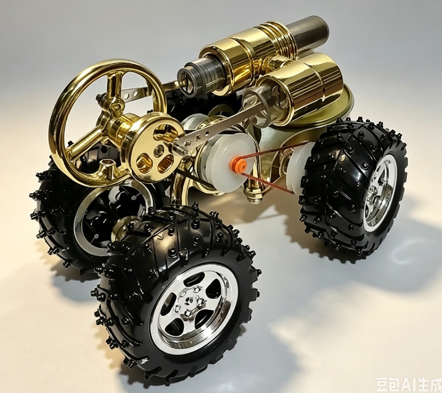 Science Experiment - Model Mesin Pembakaran Eksternal Mini, Mainan