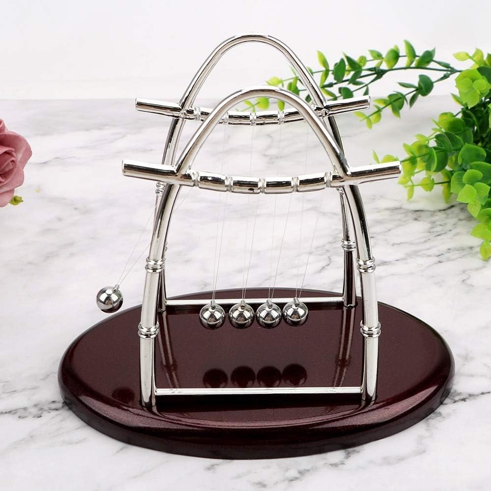 Newton Cradle Large - Newton Cradle Bola Baja Keseimbangan Bola