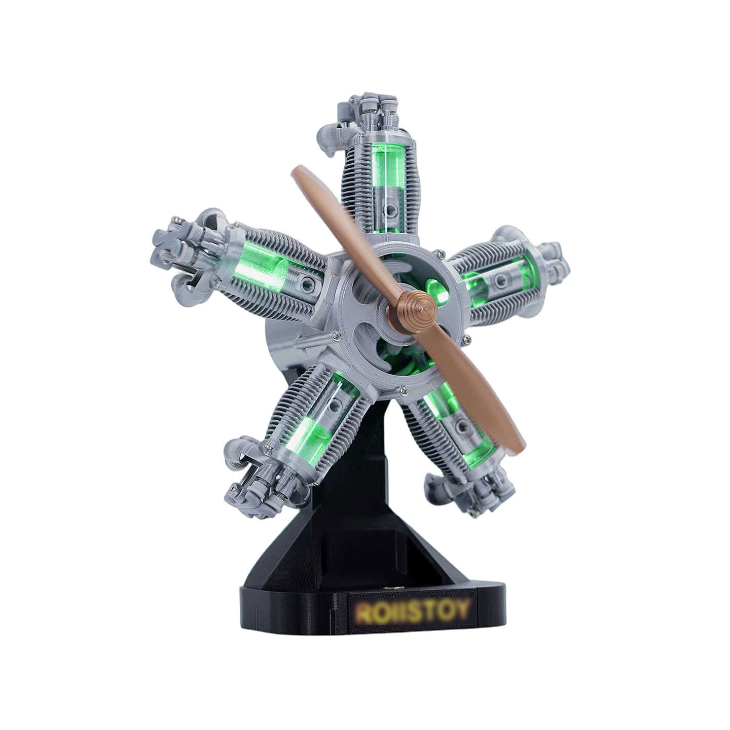 Science And Hobby - Model Mesin Radial 5 Silinder 4