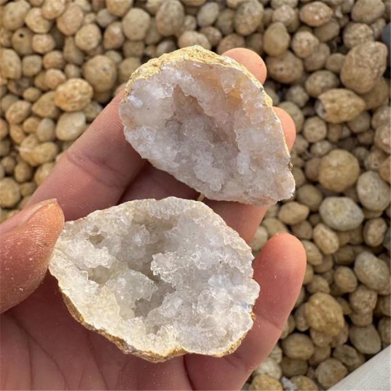 Geode Crystal Break - 1000g Geode Agate Alami Belum Dibuka,