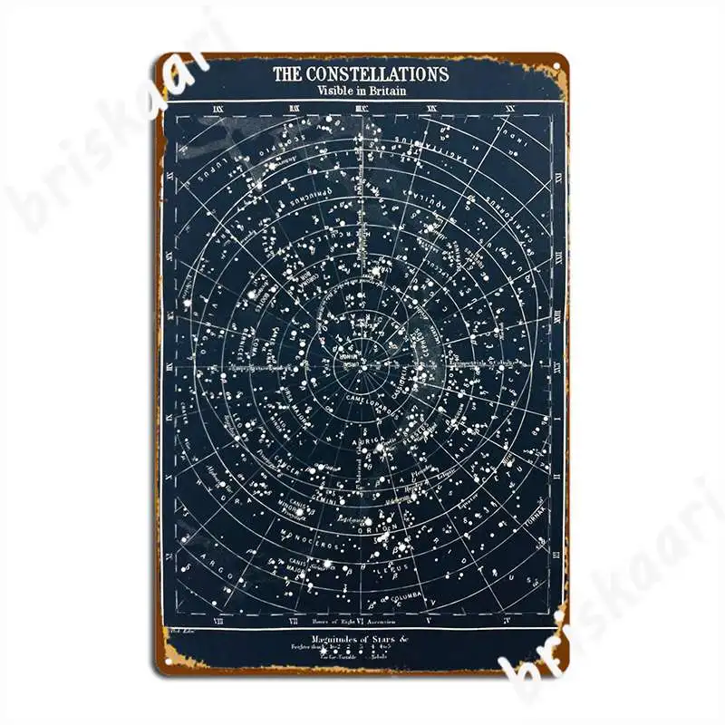 Poster Peta Rasi Bintang Antik - Star Map Poster ulasan dan harga