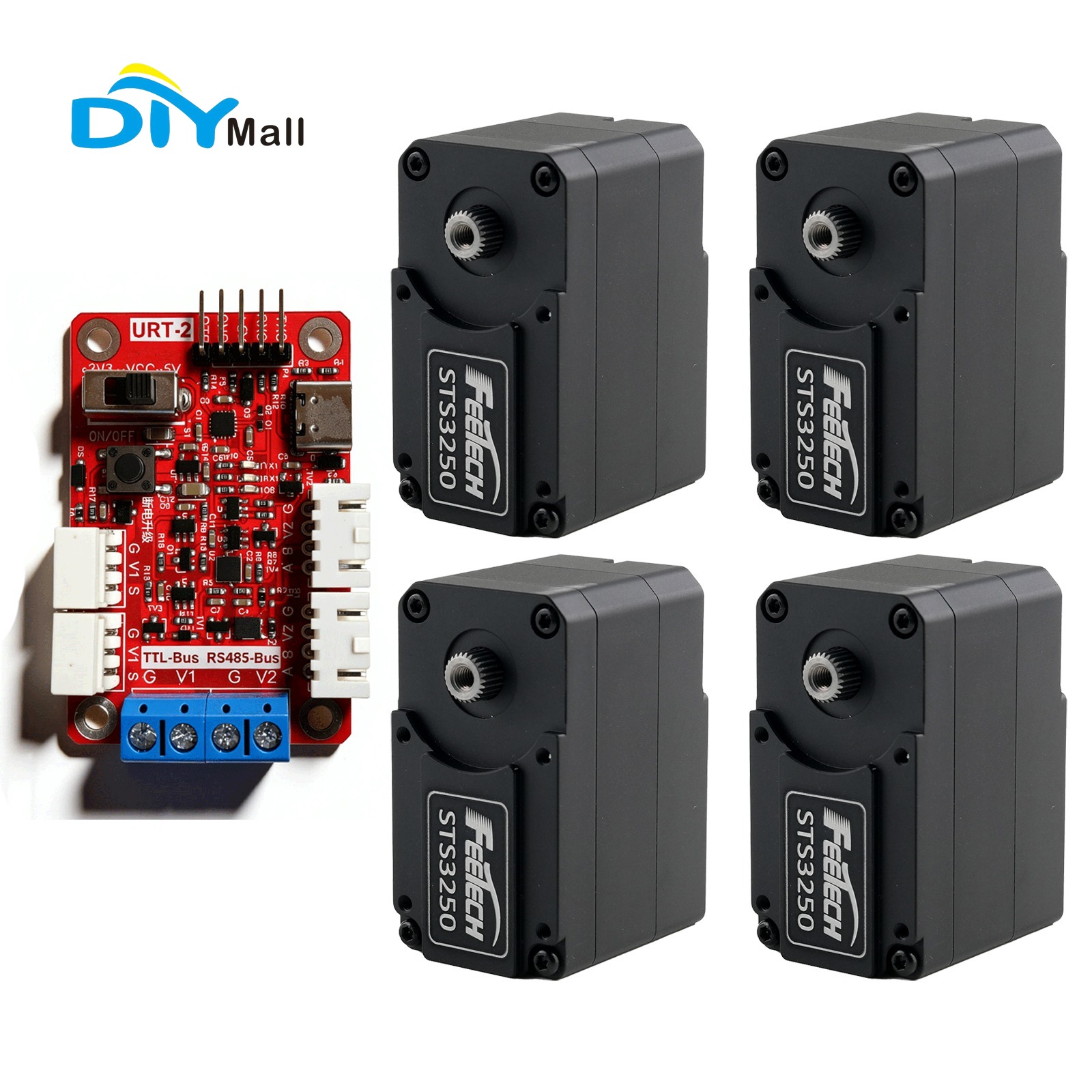 Feetech STS3250 12V 50KG Motor - Robot Arm Motor ulasan dan harga