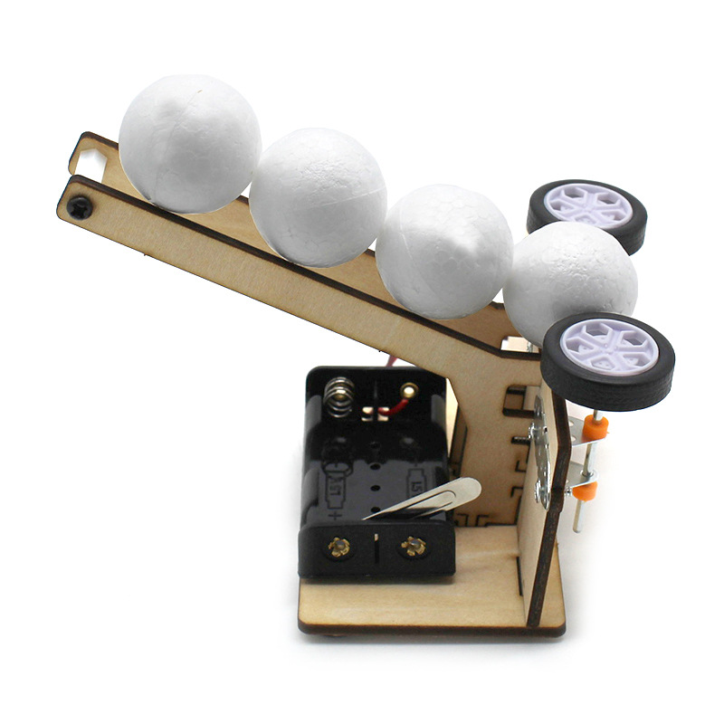 Perangkat Pelontar Bola Otomat - Science Experiment ulasan dan harga