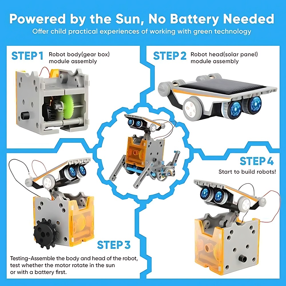 Blok Bangunan Robot Surya 12 I - Science Robotics ulasan dan harga