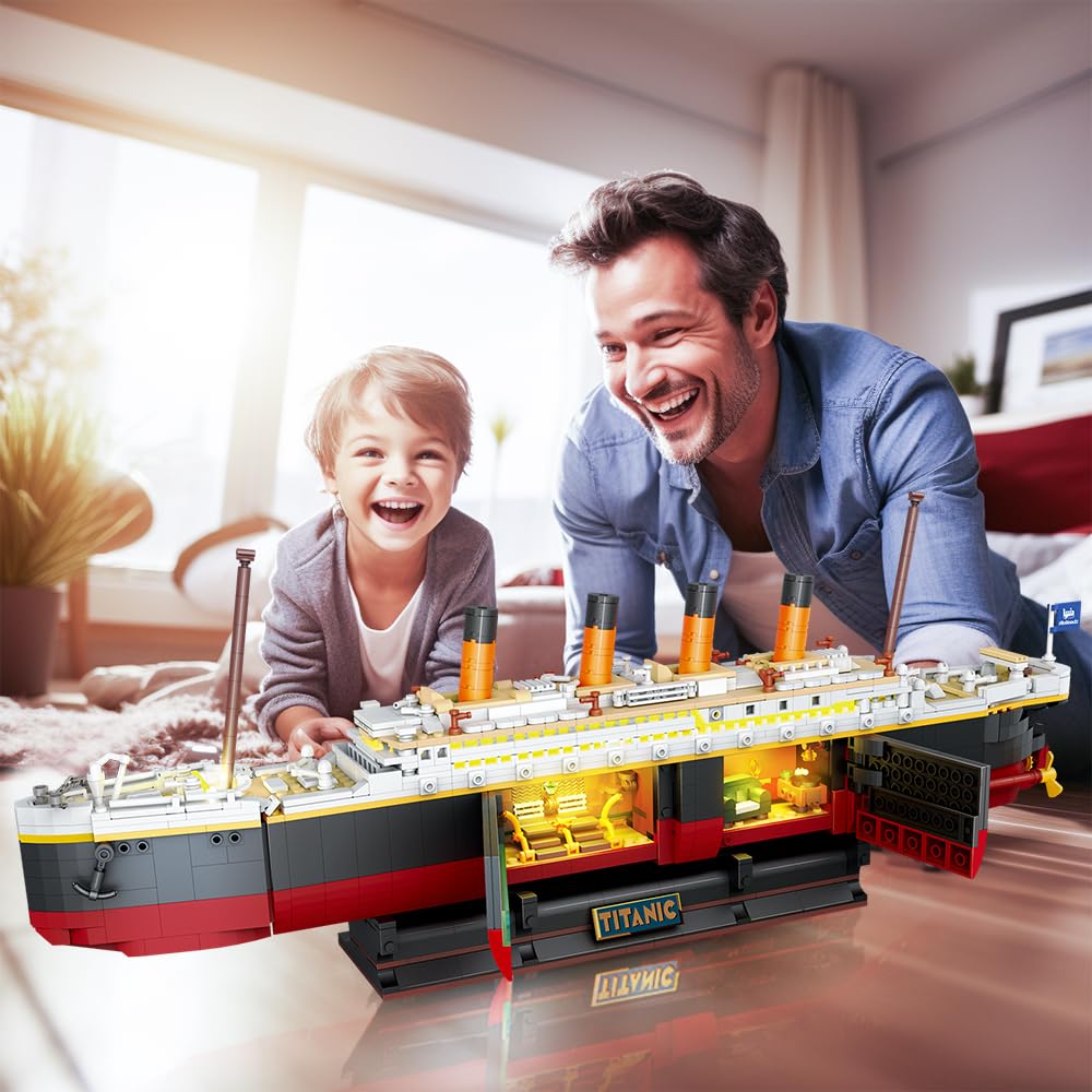 Set Bangunan Titanic dengan LE - Science Olympiad ulasan dan harga