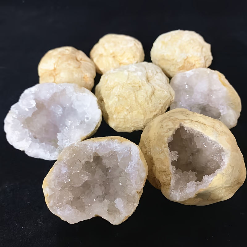 10/20 Buah Telur Geode Kuarsa  - Geode Crystal Break ulasan dan harga