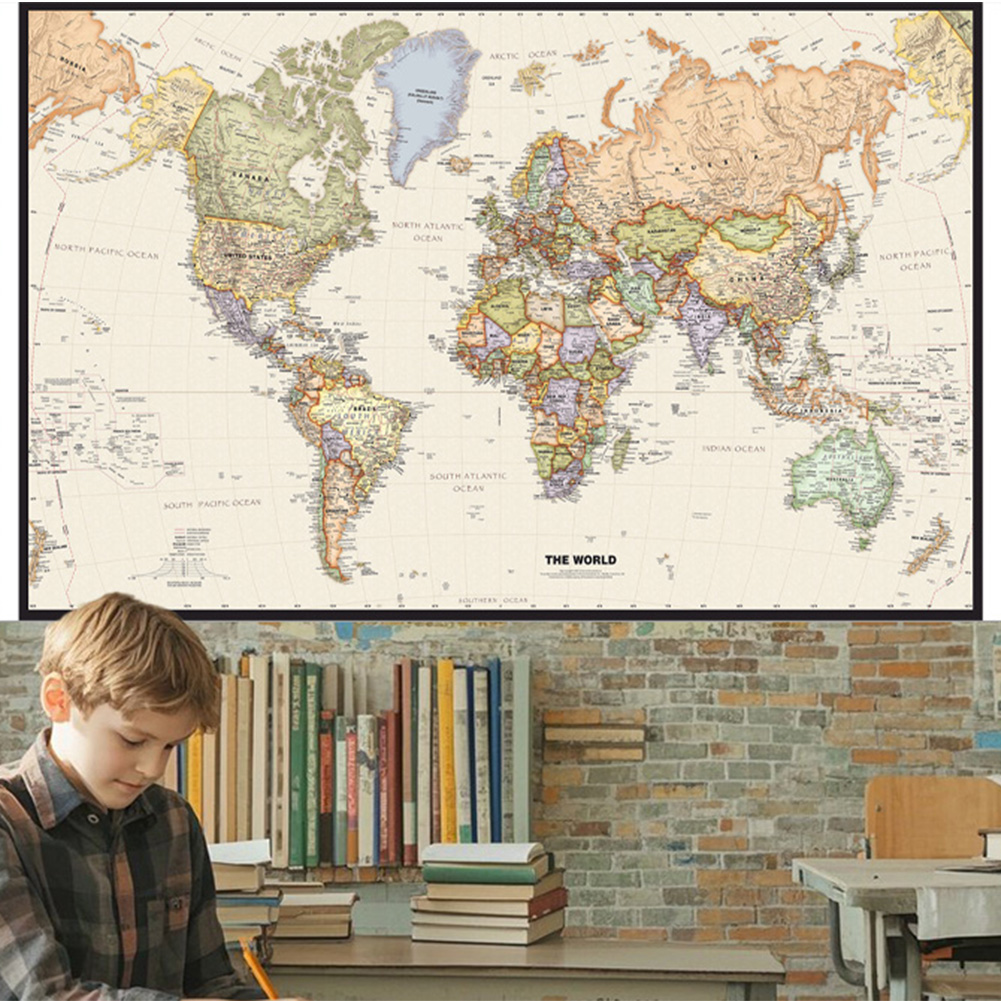 127x1 8Cm/50X32 Inci Poster Pe - Star Map Poster ulasan dan harga