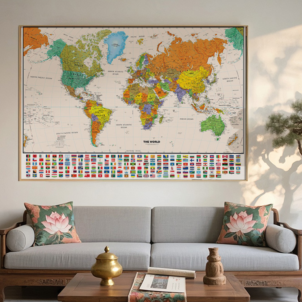 Lukisan Poster Seni Dinding Ta - Star Map Poster ulasan dan harga