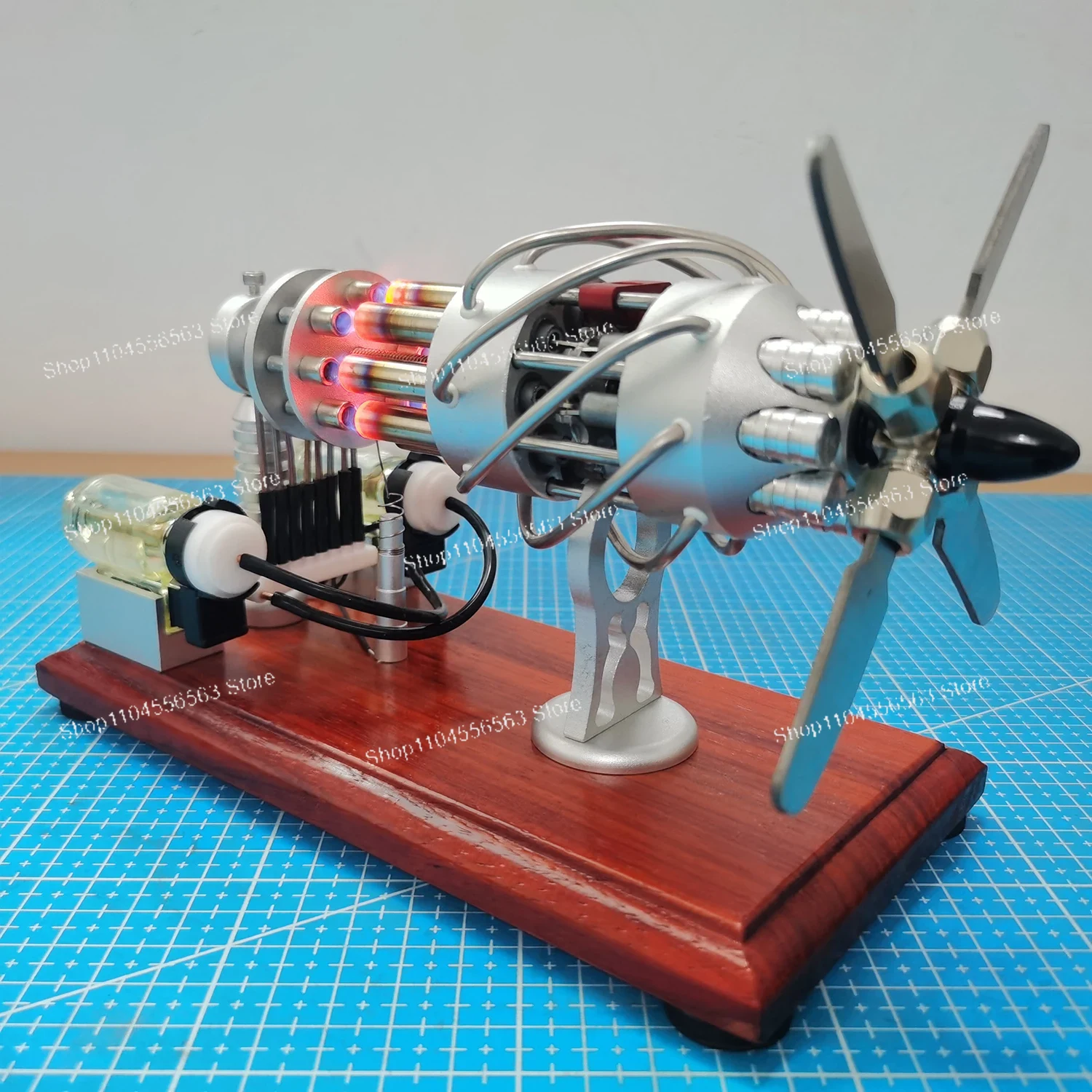 Model Mesin Stirling 16 Silind - Science Toy ulasan dan harga