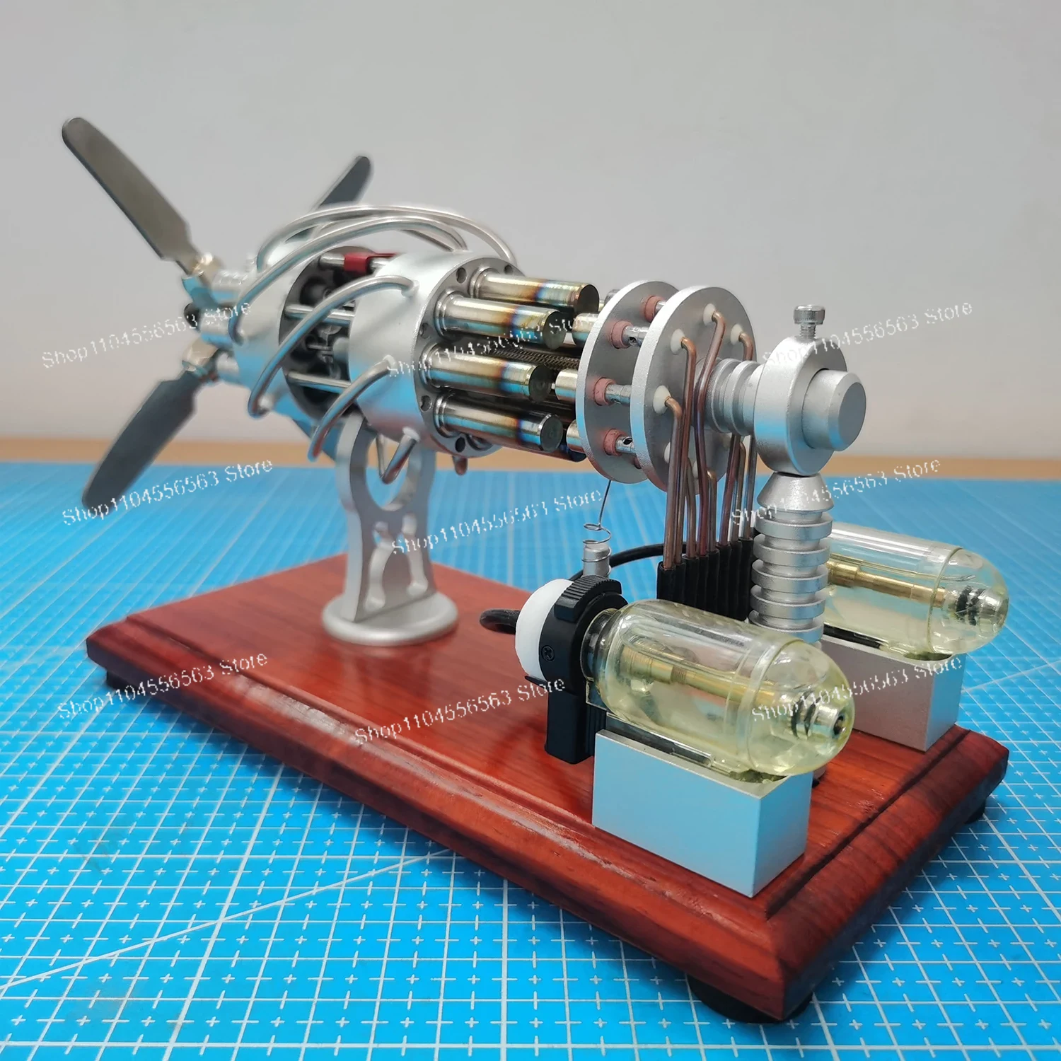 Model Mesin Stirling 16 Silind - Science Toy ulasan dan harga