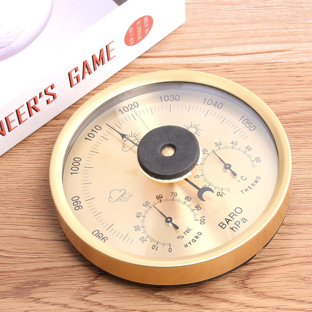 Stasiun Cuaca Analog 3-in-1 Ba - Barometer Analog Classic ulasan dan harga