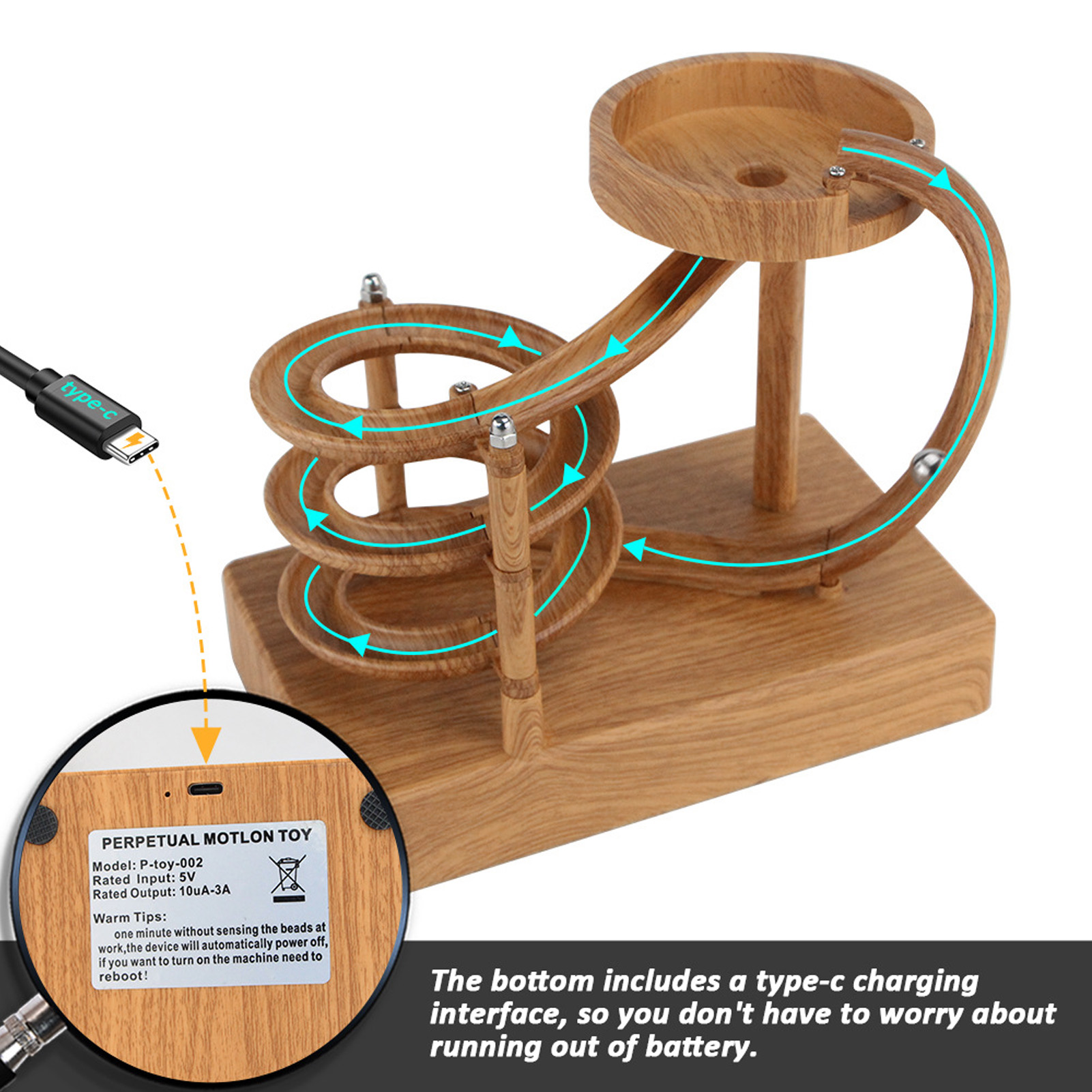 Mesin Gerak Abadi yang Menggil - Newton Cradle Large ulasan dan harga
