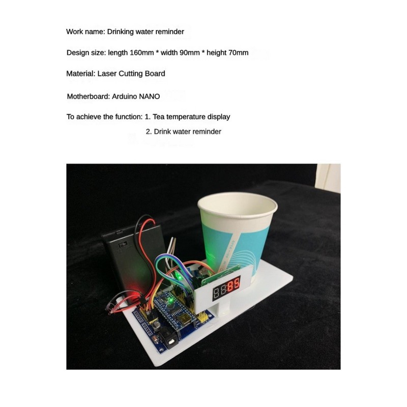 Robot Pengingat Minum Air Buat - Science Robotics ulasan dan harga