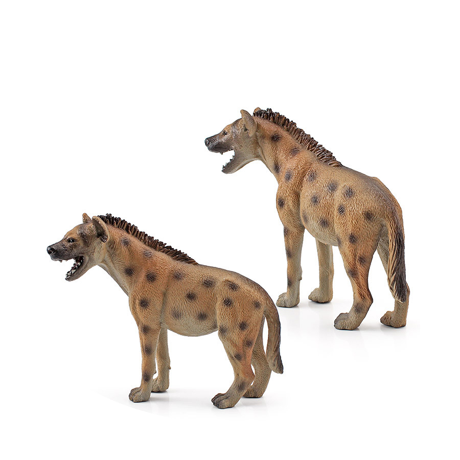 Hyena satwa liar plastik reali - Science Toy ulasan dan harga