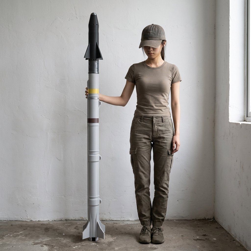 Model Rudal AIM-9X Sidewinder  - Science Exhibition Models ulasan dan harga