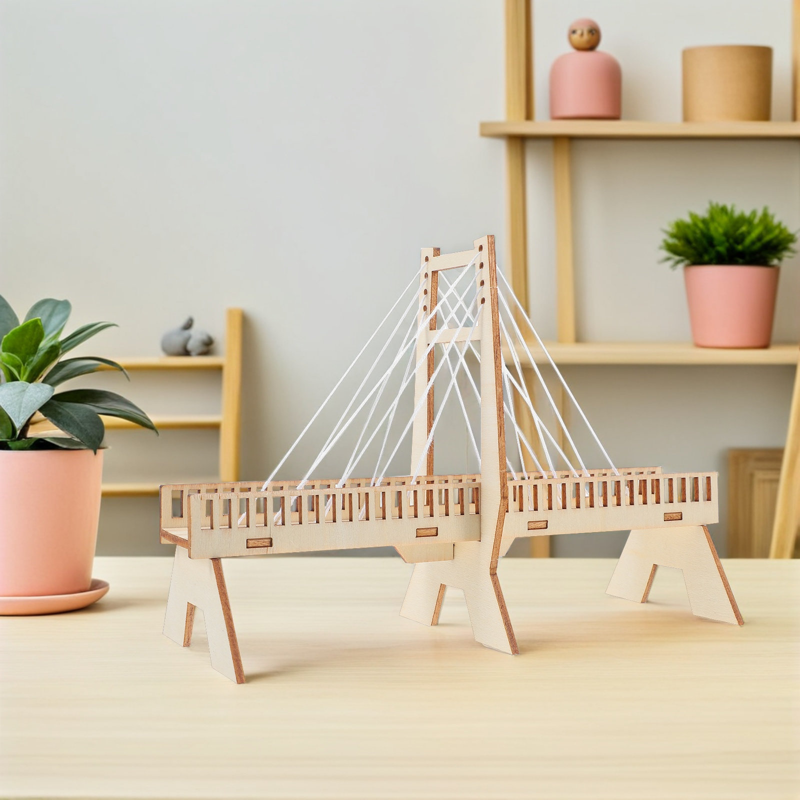 6Set Alat Kit Jembatan Kabel B - Science Project Physics ulasan dan harga