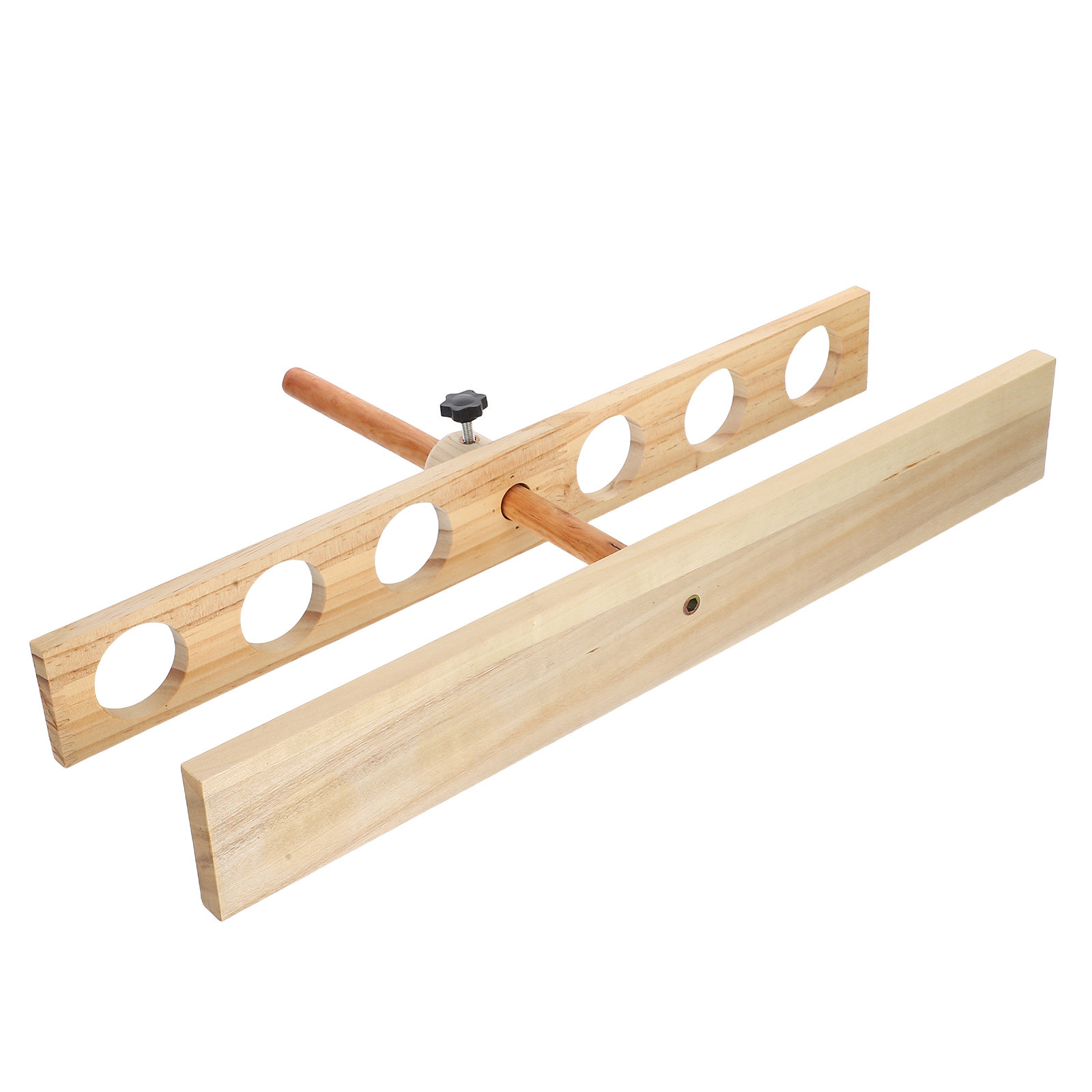 Penyangga Corong Kimia Kayu 6  - Science Experiment ulasan dan harga
